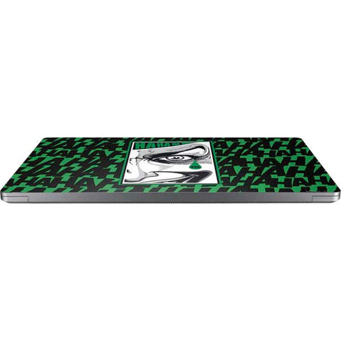 DC Comics The Joker Teardrop Card Universal Laptop 15in (12.2 x 8.8in) Skin